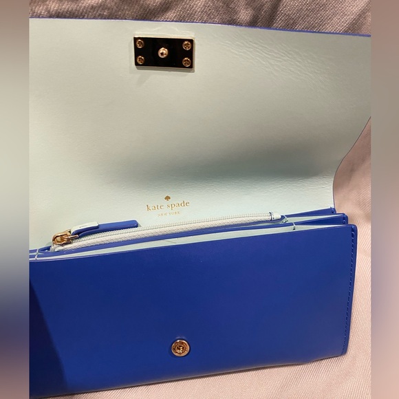 Kate Spade Royal Blue Wallet - Picture 8 of 16